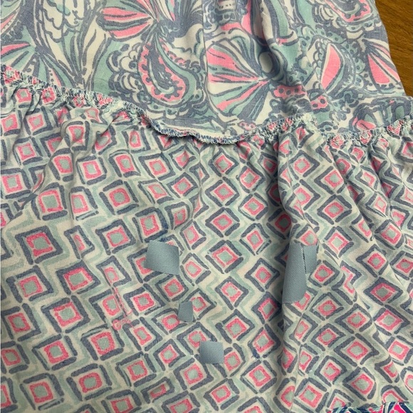 Lilly Pulitzer for Target Maxi Dress My Fans Blue size XS - Picture 5 of 7